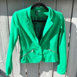 DIVIDED H&M Green Blazer